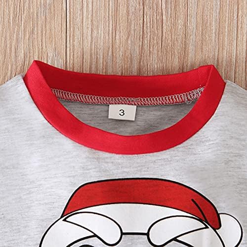 Qfajcp Christmas Outfit Set Boys Girls