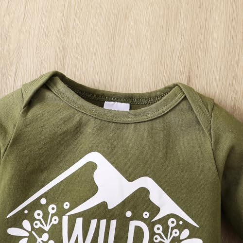 MVUOCR Toddler Boys Fall Romper Set