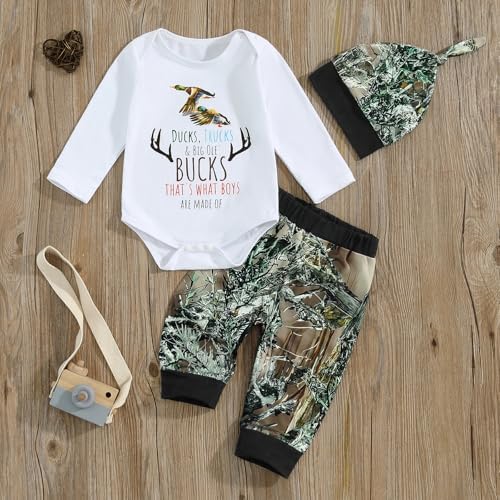 Hunting Duck Set for Newborn Baby Boy