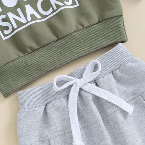 Adorable Toddler Boys Summer Outfit Child-Friendly Elastic Waist Shorts