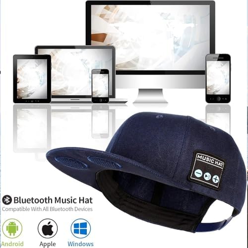 Adjustable Bluetooth Speaker Hats for Music