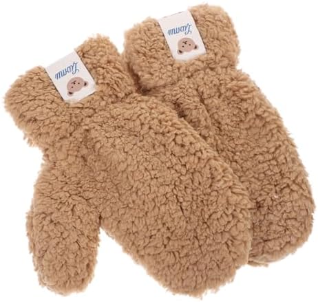 Cartoon Long-Haul Knitted gloves for girls
