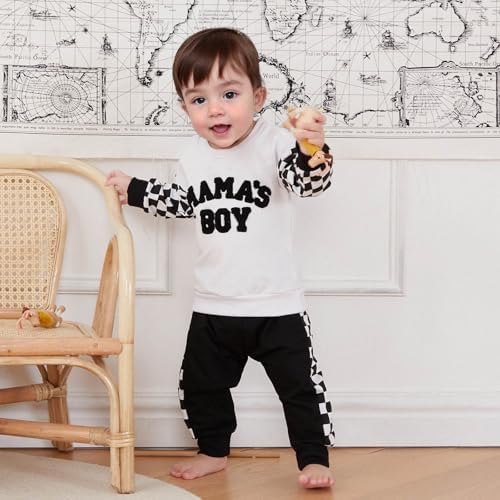 2-Piece Toddler Boys Fall Outfits Set
