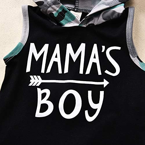 Aalizzwell Baby Camouflage Harem Hoodie Summer