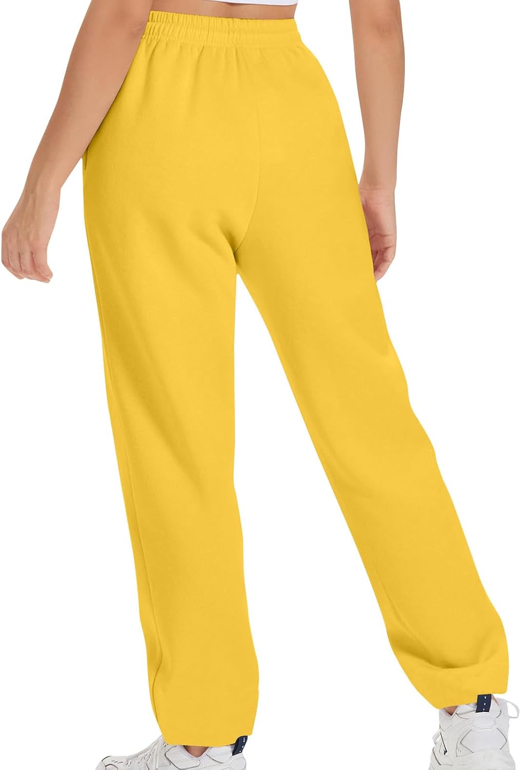 Itsame Womens High Waist Straight Leg Sweatpants