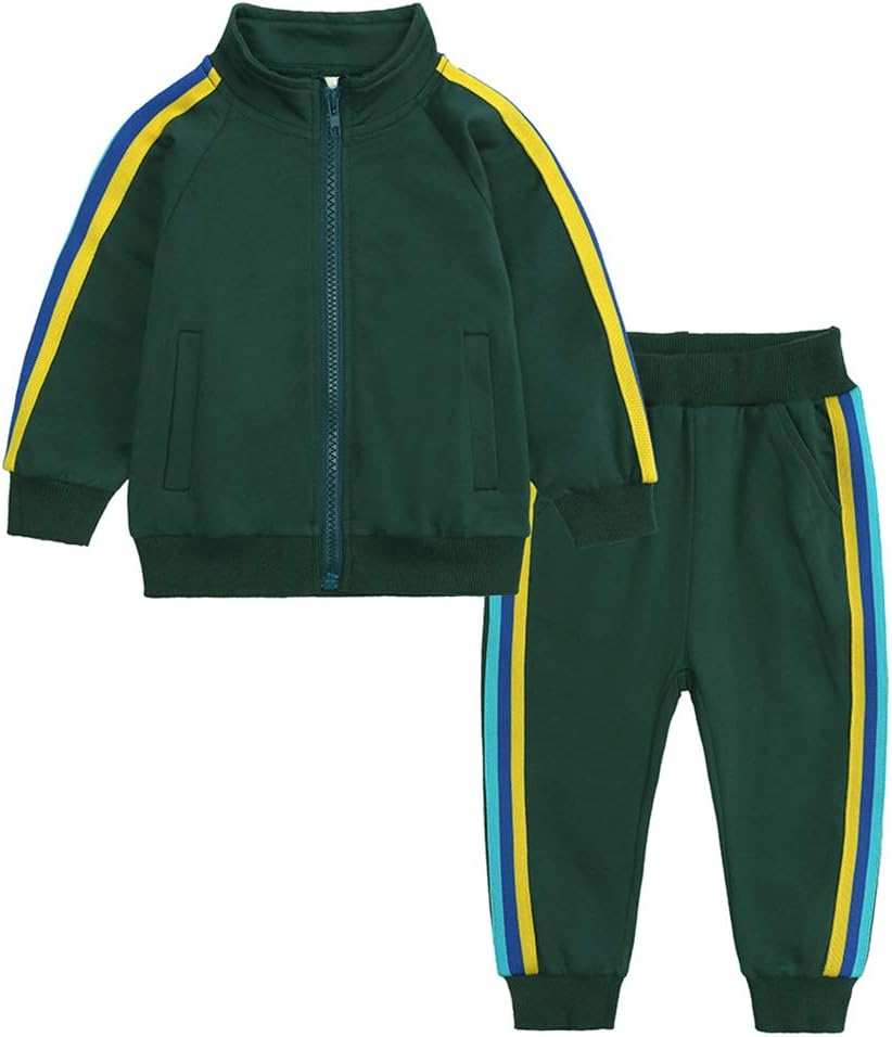 Stay Cozy Fashionable with MYGBCPJS - Cotton Tracksuit for Toddler Boys Girls