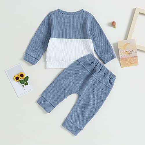 Cozy Fall Winter Toddler Boys Outfit - Soft Cotton-Polyblend