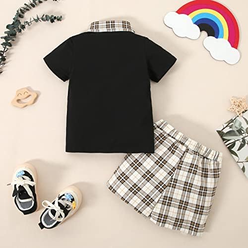 WESIDOM Toddler Boys Summer Clothing Set 2T 3T 4T 5T