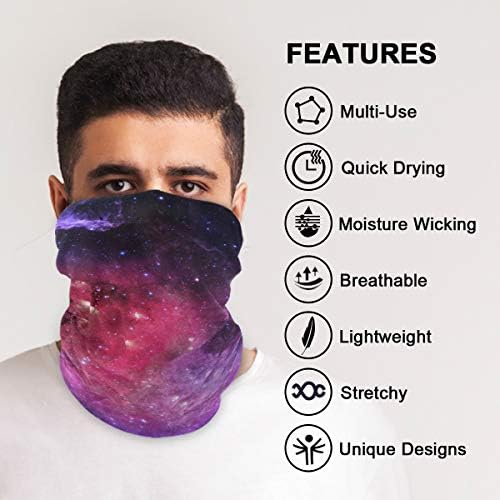 Balaclava Face Cover Scarf for Men Women