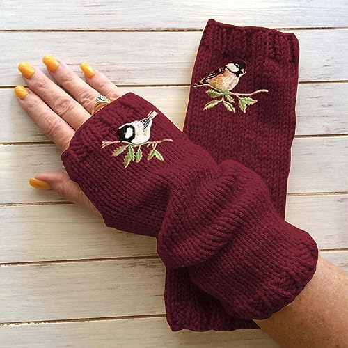Soft Stretchy and Warm Fingerless Gloves