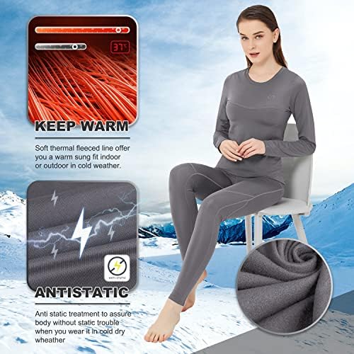 Sleek Thermal Set for Skiing Style