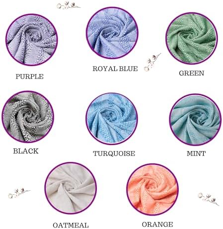 Mexican Rebozo Scarf Oatmeal Baby Trapoz