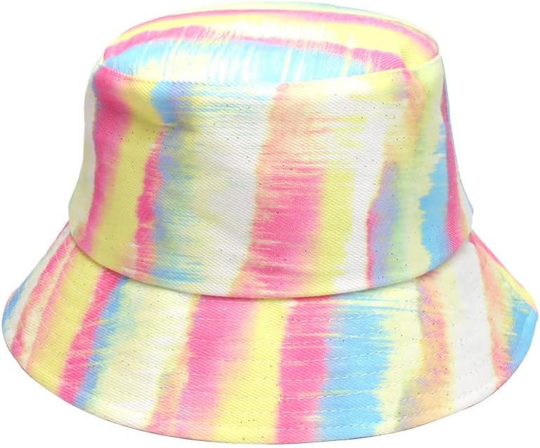 Frayed Denim Bucket Hat