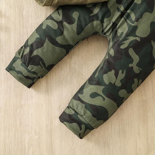 MVUOCR Toddler Boys Fall Romper Set