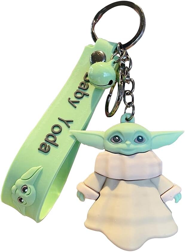 Yoda the Child Keychain - Lightweight Durable for Kids