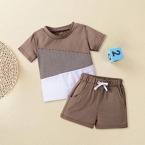 Summer Toddler Boy Shirt and Shorts Set