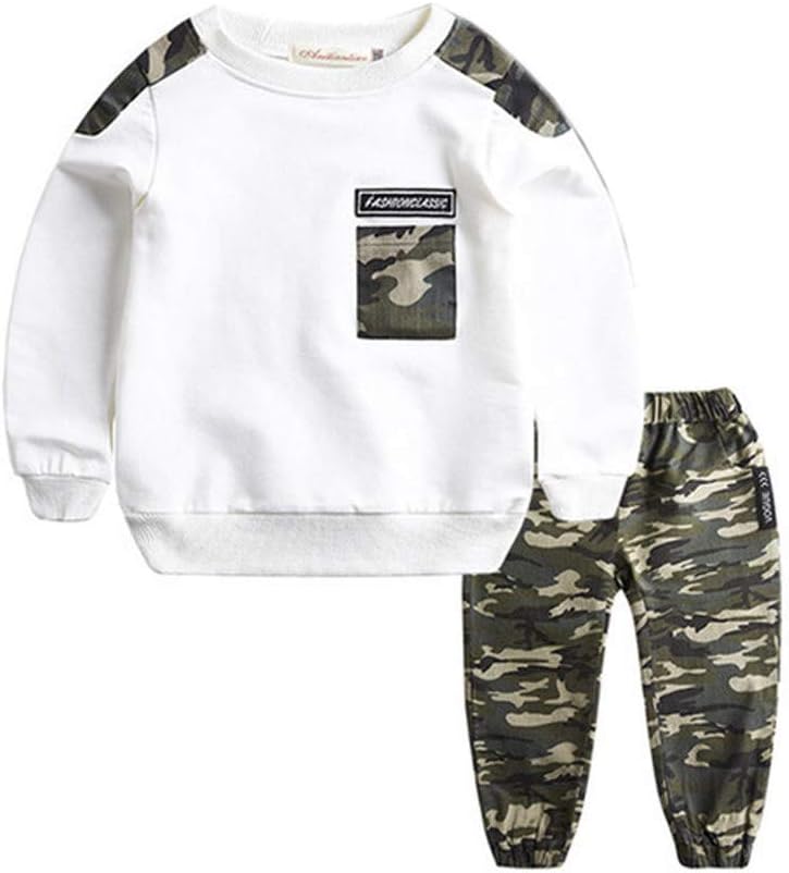 Organic Cotton 2-Piece Set for Baby Boys Fall Clothes