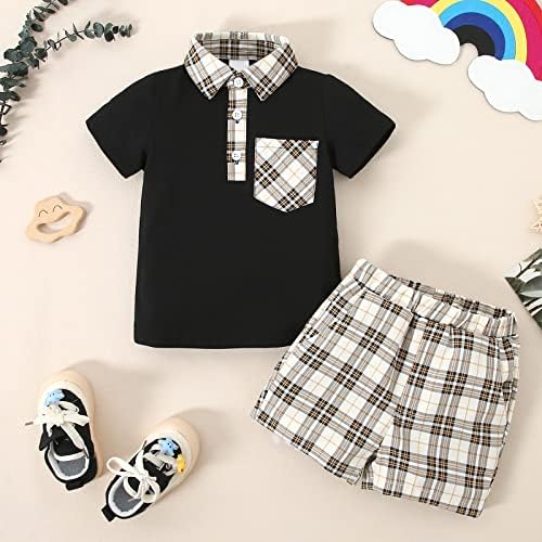 WESIDOM Toddler Boys Summer Clothing Set 2T 3T 4T 5T