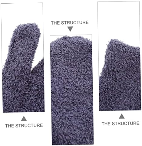 SAFIGLE Half Fleece Mittens