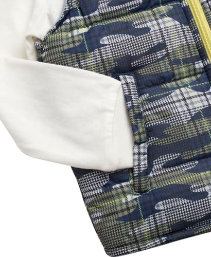 Stylish Quilted Puffer Vest Set for Boys