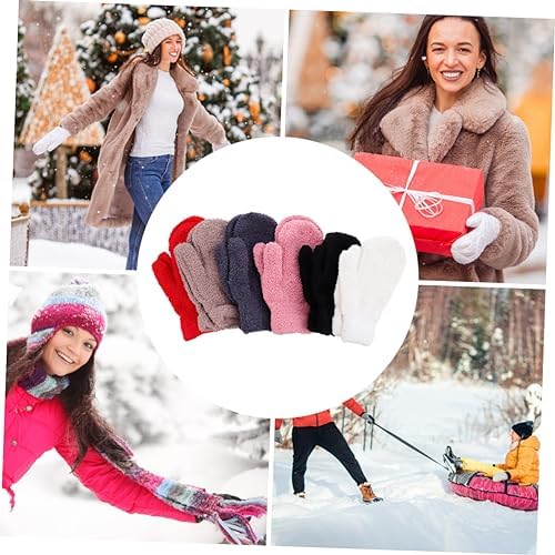 SAFIGLE Half Fleece Mittens