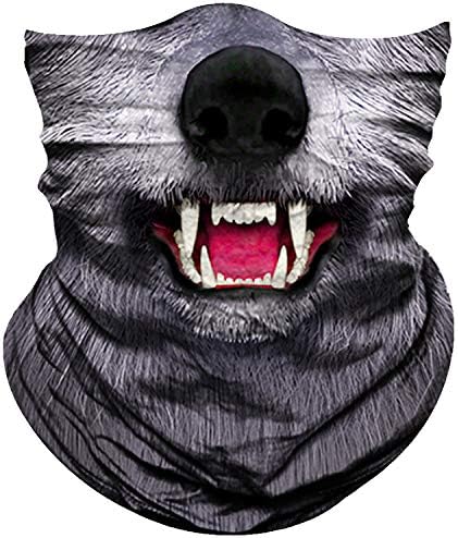 Obacle Animal Face Mask Neck Gaiter for Sun Dust Wind Protection
