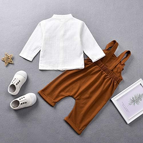 Unutiylo Gentleman Outfits for Toddlers