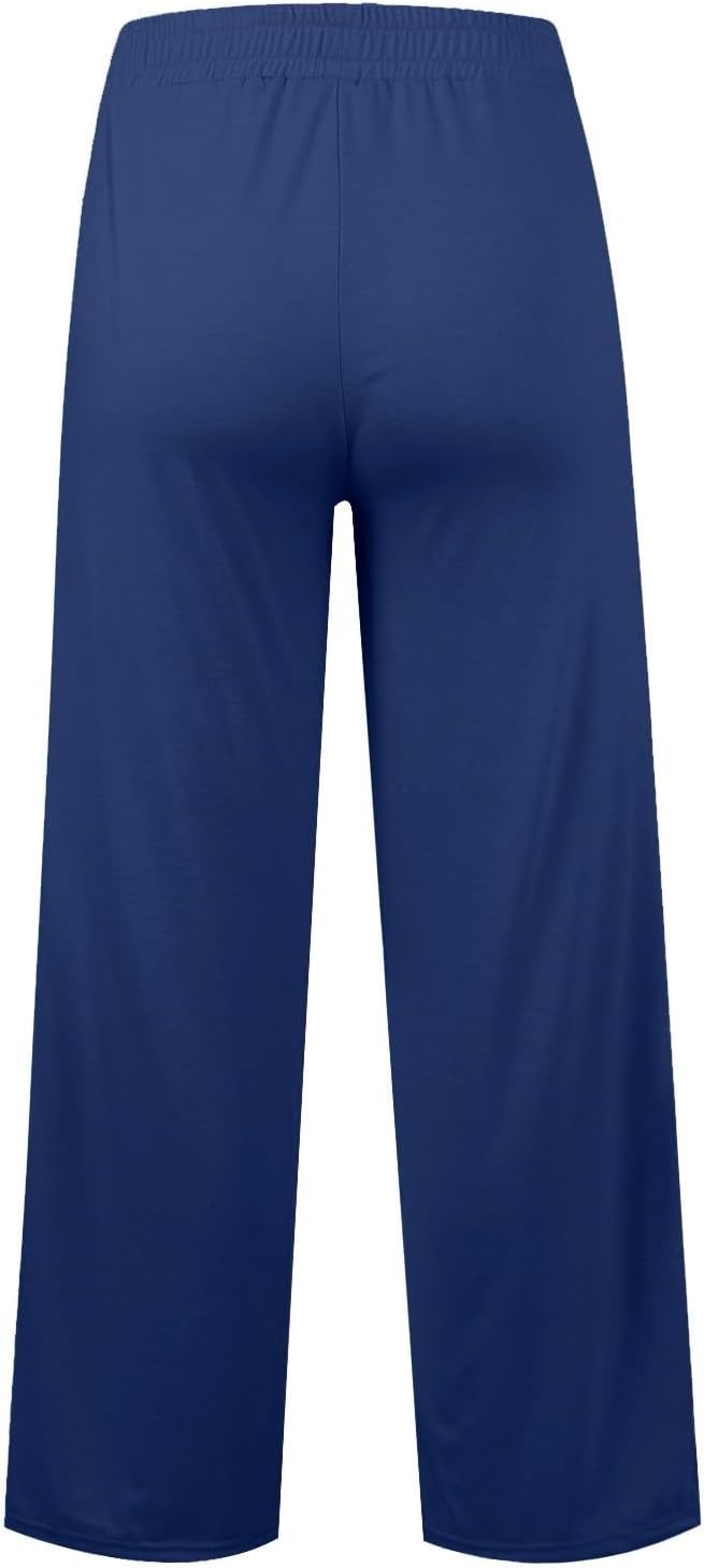 Wide Leg Casual Sweatpants for Women
