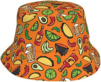 Cute Kawaii Light Blue Cat Bucket Hat for Women Men Unisex