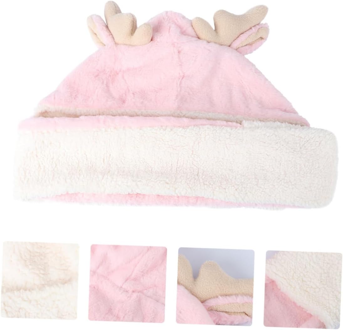 SOIMISS Cute Baby Winter Fennec Ears Scarf Hat Gloves Soft Cotton Warm Reversible