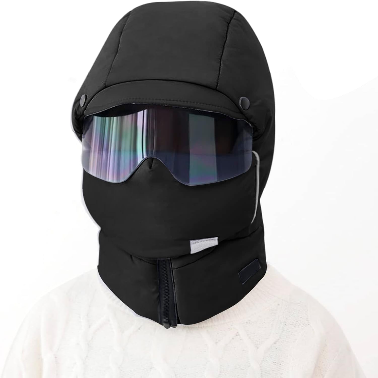 TINAYAUE 4-in-1 Waterproof Ski Hat