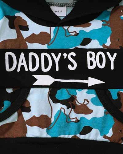 Camouflage Long Sleeve Baby Set for Boys