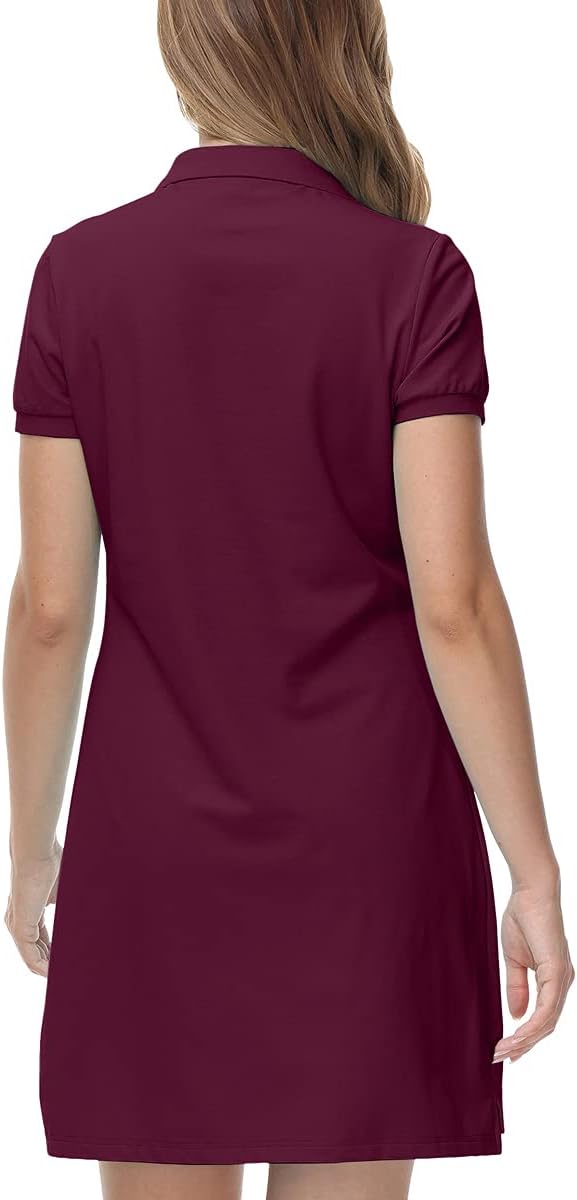 JINSHI Womens Slim Golf Dress