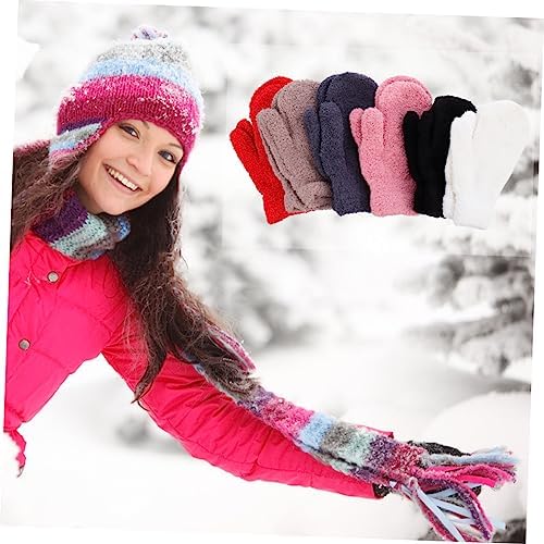 SAFIGLE Half Fleece Mittens