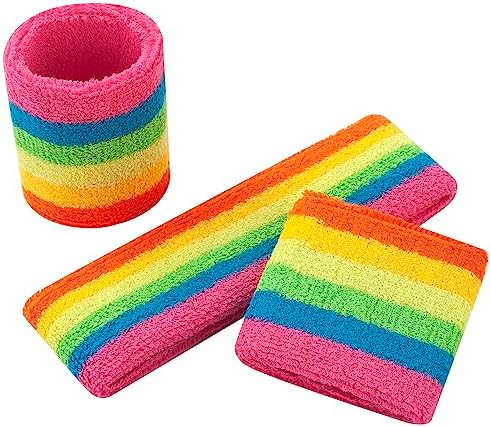 ONUPGO 80s Sport Set for Men Women Girls Boys