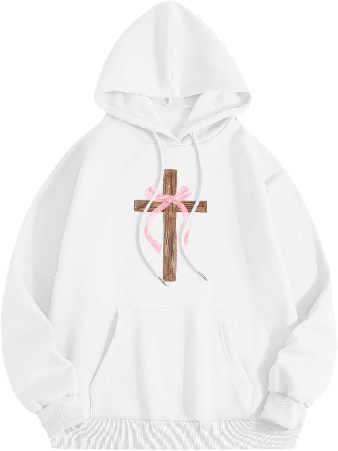Trendy and Comfortable Womens Casual Hoodie with Preppy Design