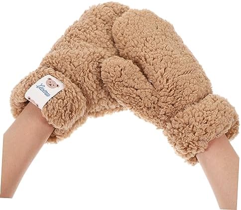 Cartoon Long-Haul Knitted gloves for girls