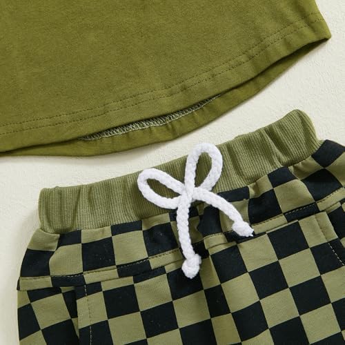 Kuriozud Toddler Boys Summer Outfit 3-24 Months