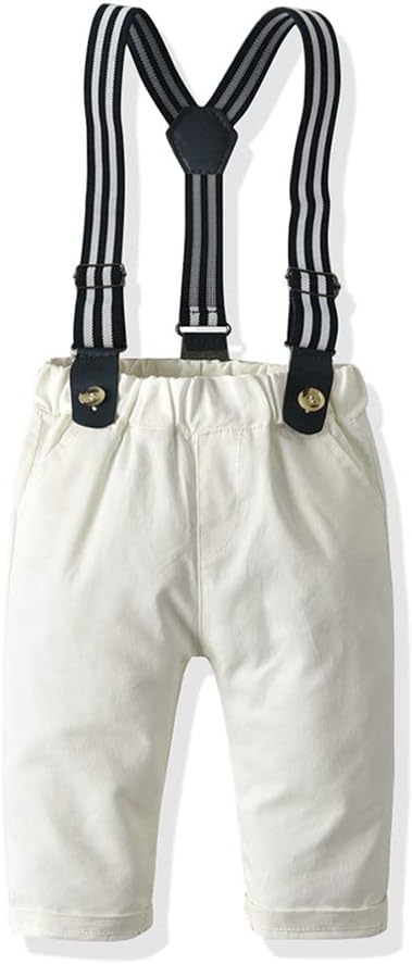 festive Christmas Overalls Set for Boys
