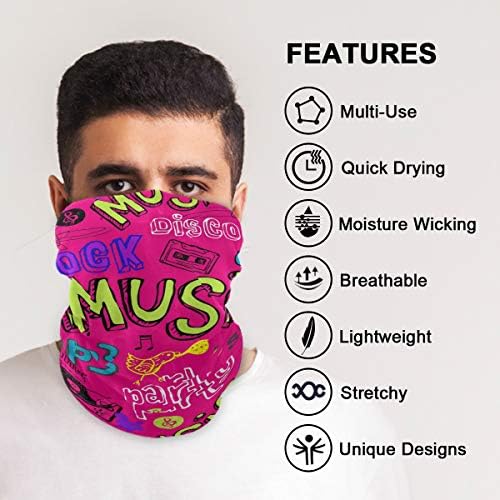 My Little Nest Unisex Multi-Use Balaclava Face Mask Stylish UV-Protecting