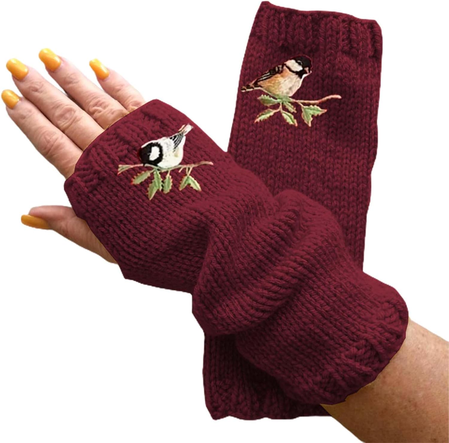 Soft Stretchy and Warm Fingerless Gloves