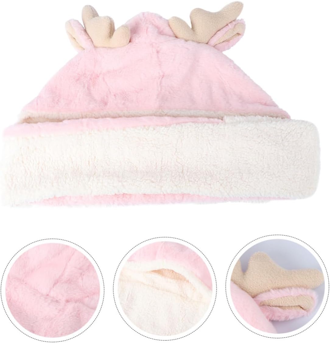 SOIMISS Cute Baby Winter Fennec Ears Scarf Hat Gloves Soft Cotton Warm Reversible