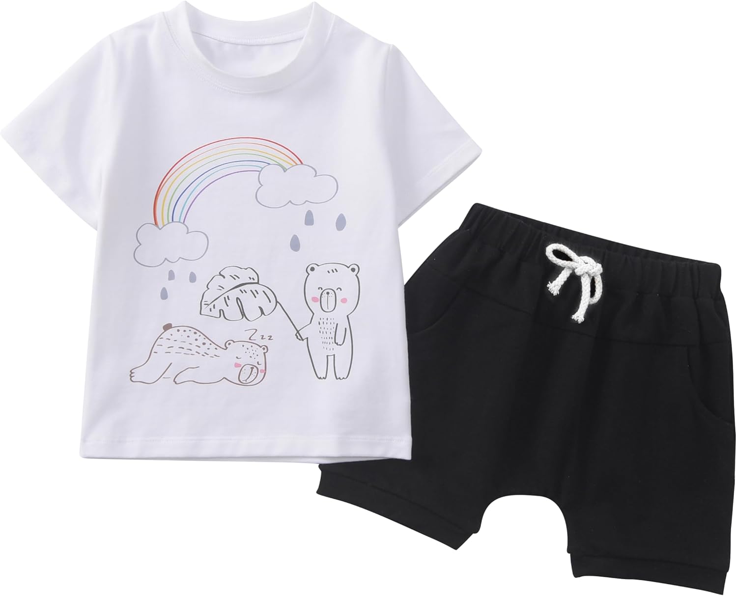 TADO MUSLIN Baby Boy Summer Outfit 2PCS
