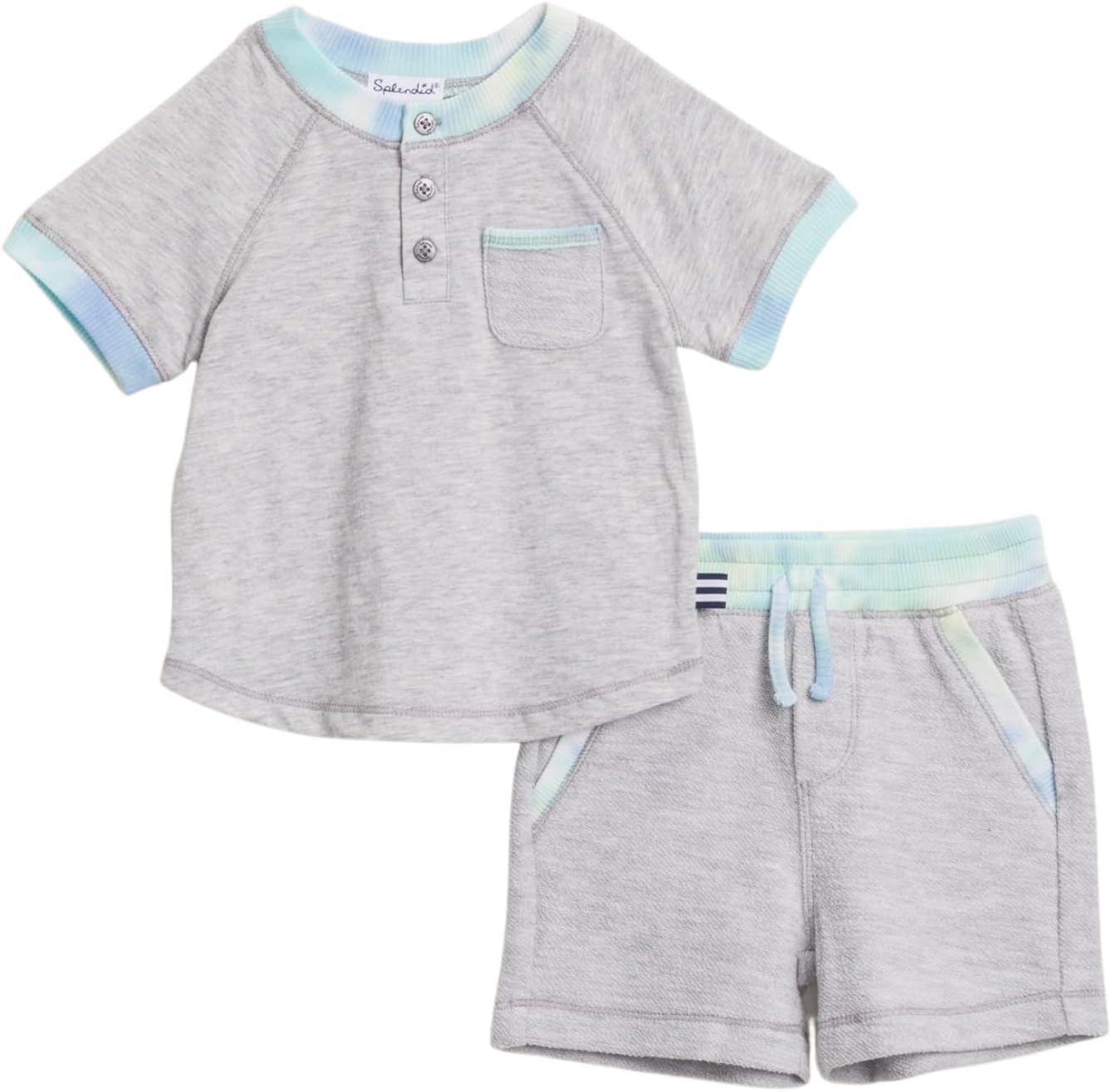 Splendid Baby Boys Short Sleeve T-Shirt Short Set