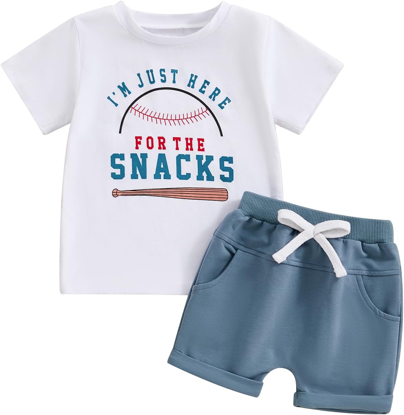 Baby Boy Short Sleeve T-Shirt Shorts Set