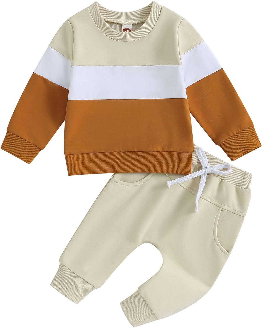 Partclots Newborn Baby Boy Fall Suit 2pcs Clothes Set