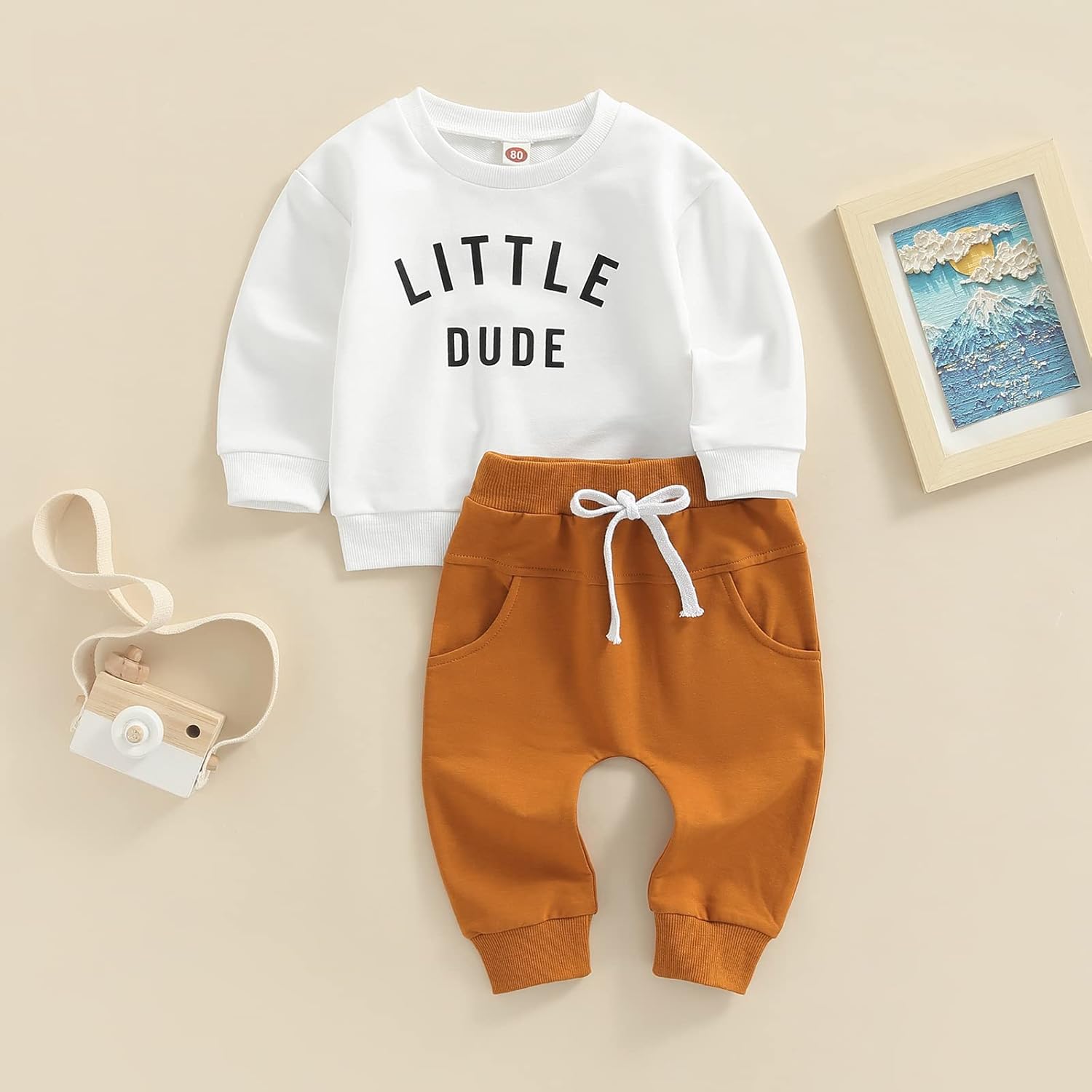 Soft_answers 2-in-1 Child Clothing Set for Babies