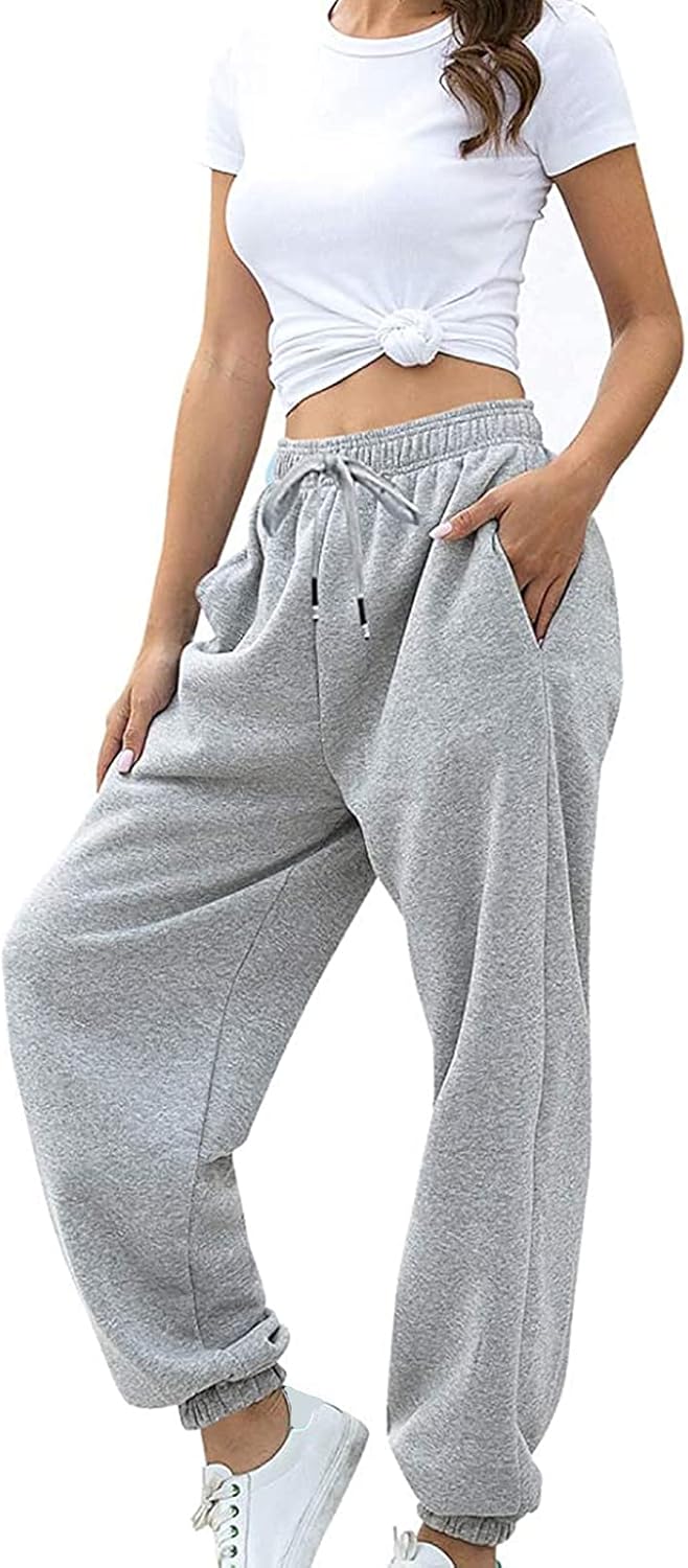 Winioder Sweatpants for Teen Girls with Pockets 1