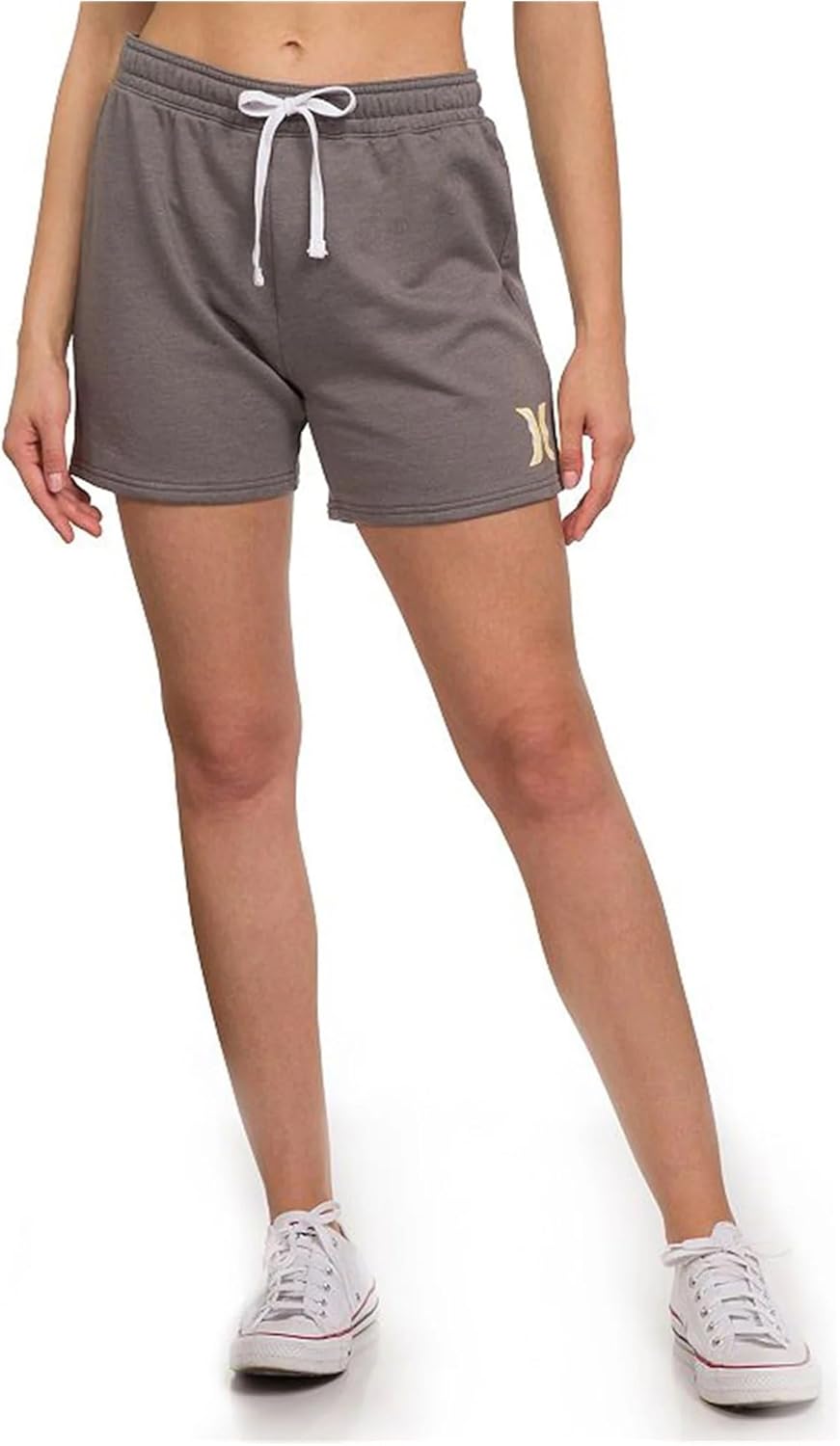 Hurley Womens Pine Lines Boyfriend Casual Walking Shorts