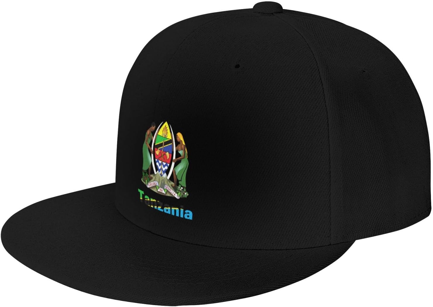 ZRCAIFU National Emblem Flat Bill Cap for Men Women